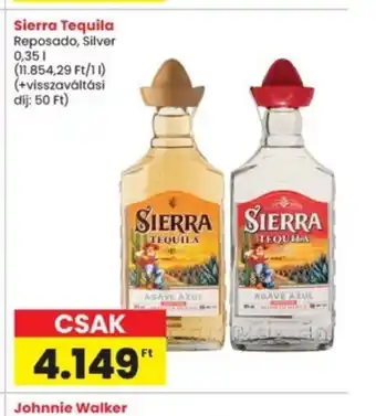 Interspar Sierra Tequila ajánlat