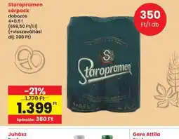 Interspar Staropramen sörpack ajánlat
