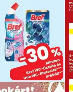 Interspar Bref WC-tisztít és illatosít ajánlat