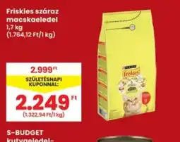 Interspar Friskies száraz macskaeledel ajánlat