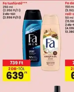 Interspar Fa tusfürdő ajánlat