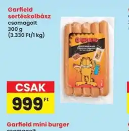 Interspar Garfield sertéskolbász ajánlat