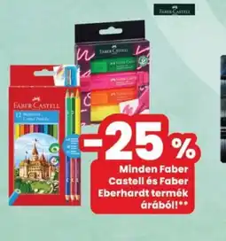 Interspar FABER CASTELL iskolaszerek ajánlat