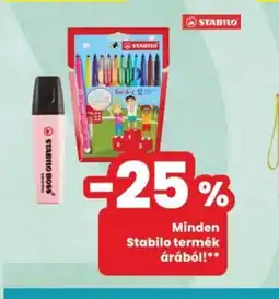 Interspar STABILO termékek ajánlat