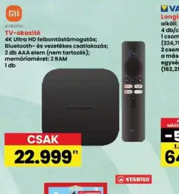 Interspar XIAOMI TV-okosít ajánlat