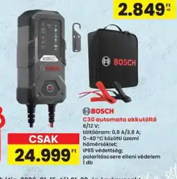 Interspar BOSCH C30 automata akkutöltő ajánlat