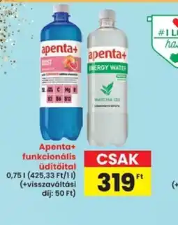 Interspar Apenta+ funkcionális üdítőital ajánlat