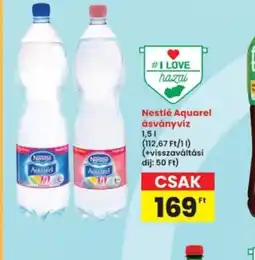 Interspar Nestlé Aquarel ásványvíz ajánlat