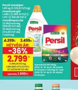 Interspar Persil mosszerek ajánlat