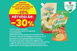 Interspar UNIVER KETCHUP, MAJONÉZ, MUSTÁR ajánlat