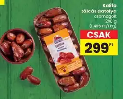 Spar Kalifa tálcás datolya ajánlat