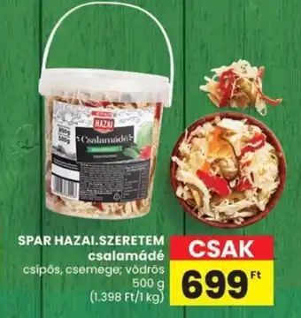 Spar SPAR HAZAI.SZERETEM csalamádé ajánlat
