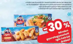 Spar Gyorsfagyasztott Iglo hairúd ajánlat