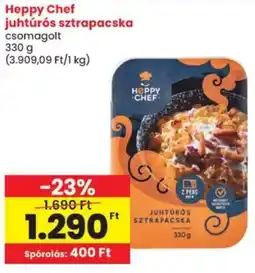Spar Heppy Chef juhtúrós sztrapacska ajánlat