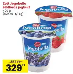 Spar Zott Jogobella élőflórás joghurt ajánlat