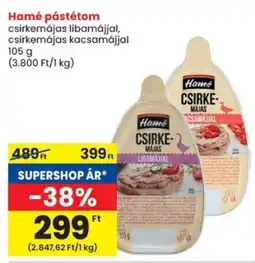 Spar Hamé pástétom ajánlat