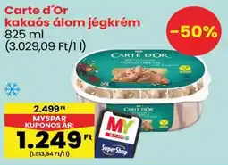 Spar Carte d'Or kakaós álom jégkrémś ajánlat