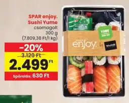 Spar SPAR enjoy. Sushi Yume ajánlat