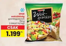 Spar SPAR wokzöldség gyorsfagyasztott ajánlat