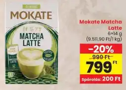 Spar Mokate Matcha Latte ajánlat
