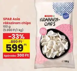 Spar SPAR Asia rákszirom chips ajánlat