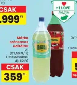 Spar Márka szénsavas üdítőital ajánlat
