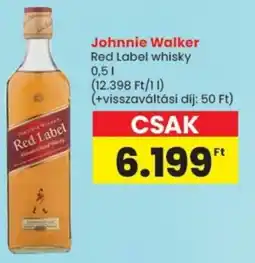Spar Johnnie Walker Red Label whisky ajánlat