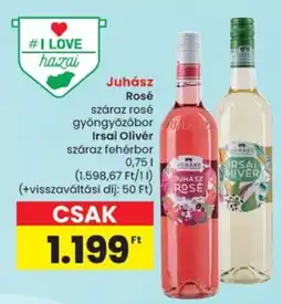 Spar Juhász Rosé / Irsai Olivér ajánlat