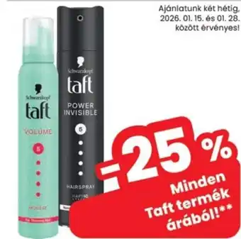 Spar Taft termék ajánlat