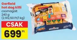 Spar Garfield hot dog kifli ajánlat