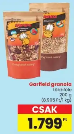 Spar Garfield granola ajánlat