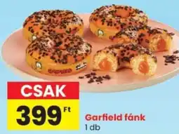 Spar Garfield fánk ajánlat