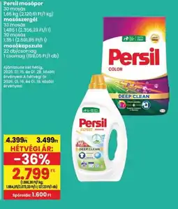 Spar Persil mosópor / mosószergél / mosókapszula ajánlat