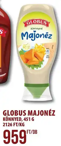 Coop Globus majonéz könnyed ajánlat