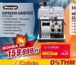 Expert DeLonghi ESPRESSO KÁVÉFŐZŐ EC9155.MB ajánlat