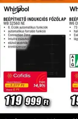 Expert Whirlpool WB S2560 NE INDUKCIS FŐZŐLAP ajánlat