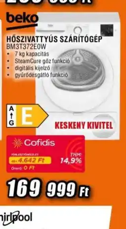 Expert BEKO HŐSZIVATTYÚS SZÁRÍTGÉP ajánlat