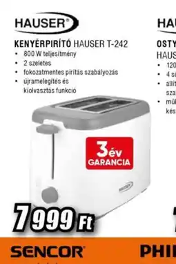 Expert HAUSER KENYÉRPIR BOROTVAT T-242 ajánlat