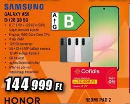 Expert SAMSUNG GALAXY A56 8/128 GB 5G ajánlat