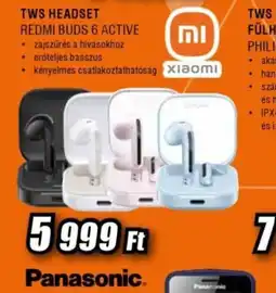 Expert XIAOMI REDMI BUDS 6 ACTIVE ajánlat