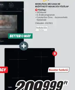 MediaMarkt WHIRLPOOL FŐZŐLAP ÉS SÜTŐ SZETT ajánlat