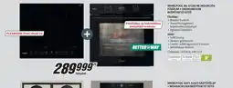 MediaMarkt WHIRLPOOL INDUKCIS FŐZŐLAP + SÜTŐ ajánlat