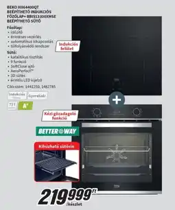 MediaMarkt BEKO INDUKCIS FŐZŐLAP+SÜTŐ ajánlat