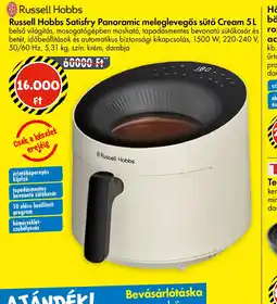 Tedi Russell Hobbs Satisfry sütő ajánlat