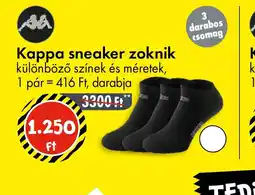 Tedi Kappa sneaker zoknik ajánlat