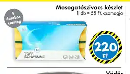 Tedi Mosogatszivacs készlet ajánlat