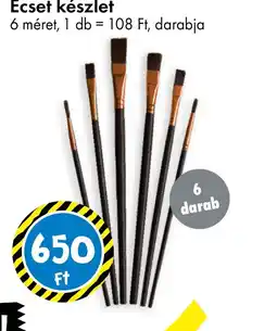 Tedi Ecset készlet ajánlat