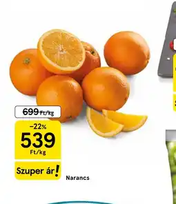 Tesco Narancs ajánlat