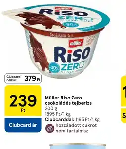 Tesco Müller Riso Zero tejberizs ajánlat