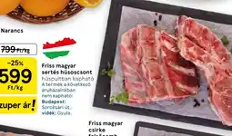 Tesco Friss sertés húscsont ajánlat